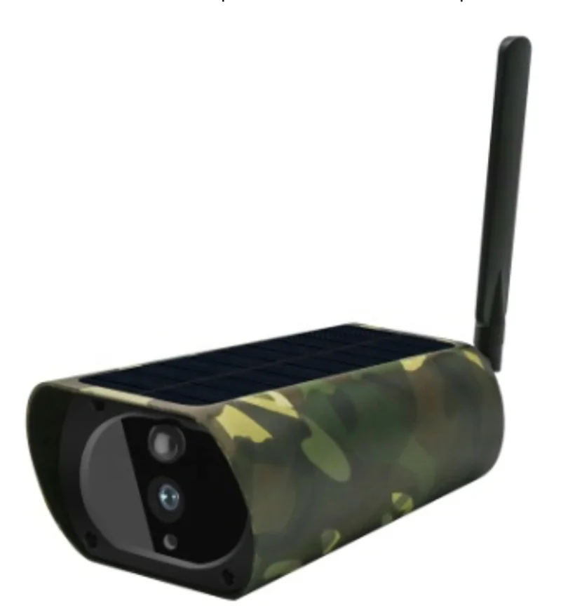 Популярная камуфляжная IP-камера на солнечной батарее с Wi-Fi, военный цвет, IP-камера с солнечной панелью
