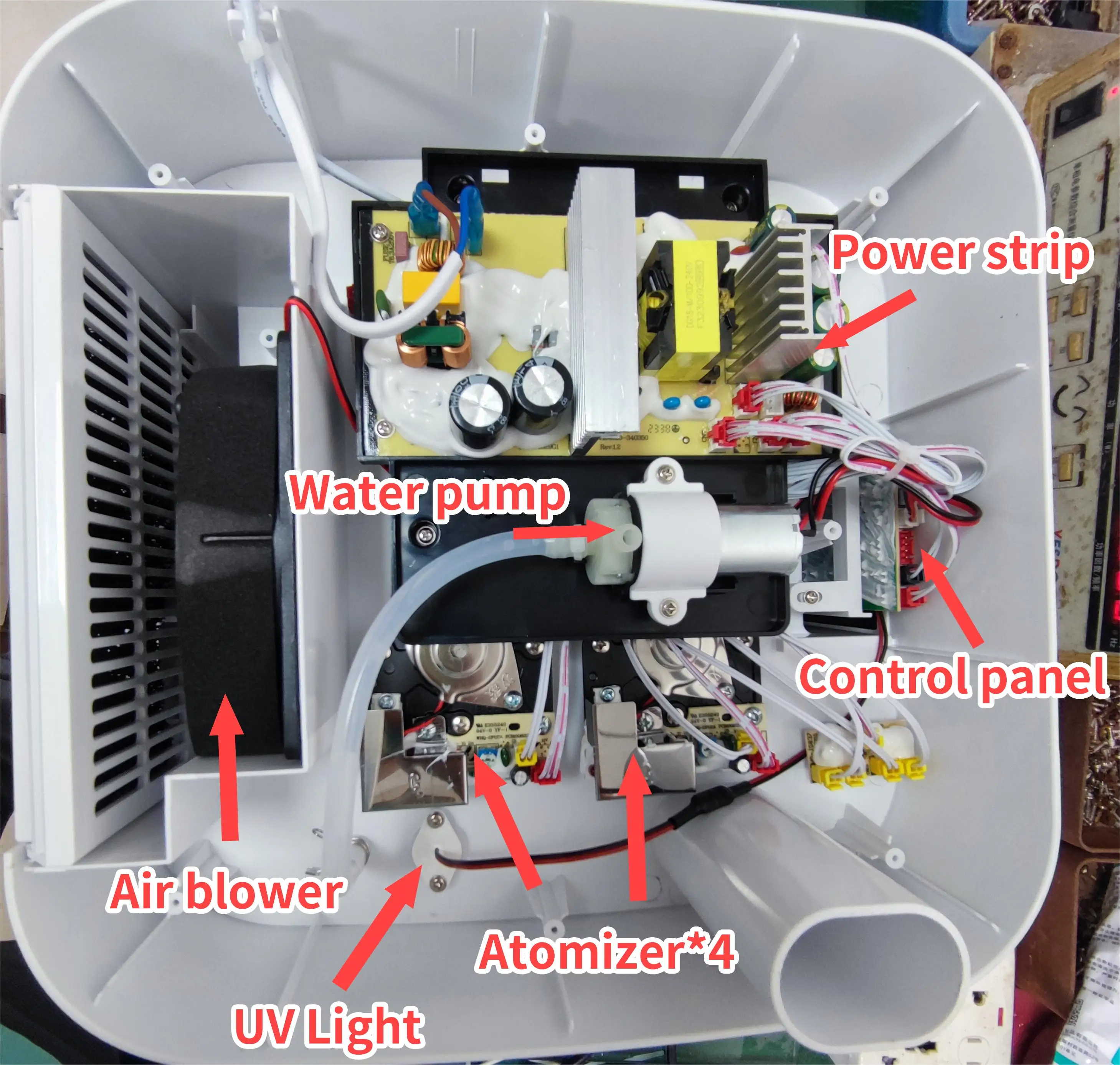 30L Big Tank Industrial Air Humidifier for Fruit Mushroom Greenhouse  Smart Remote Cool Mist  3kg/h Heavy Fog