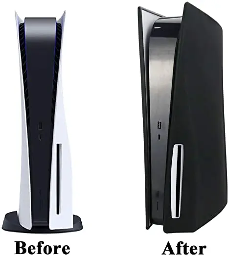 
P501 Ps5 Console Sleeve Rubber Silicone Protective Case Soft Skin Cover For Playstation Ps5 Disc Edition Console 