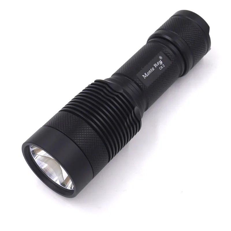 C8.2 SFT40 SFT-40-W Specialty White LED 6500K 26650 Battery High Power 24W Flashlight Torch Light with Ar-coated Glass Lens