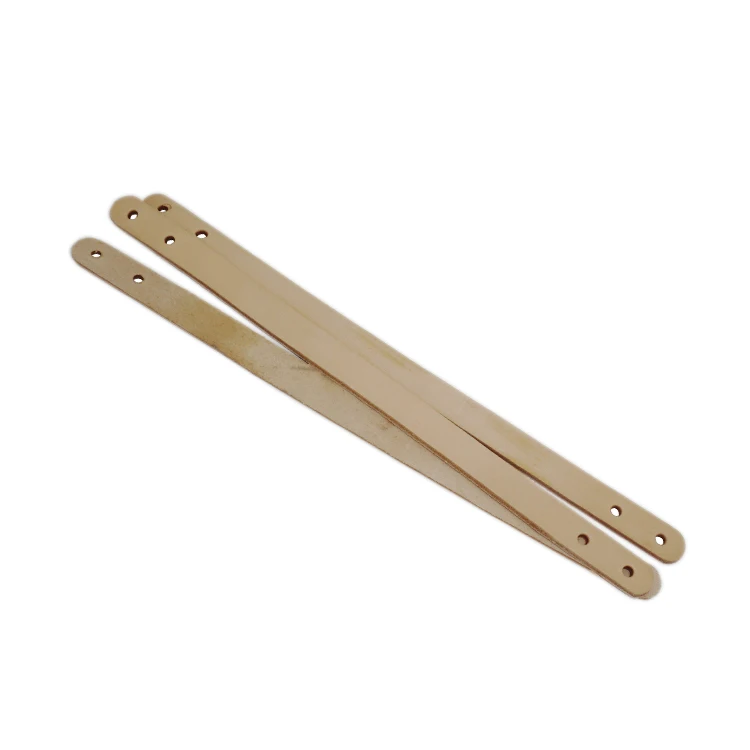 Furniture Soft Vegetable Tanned Leather Pull Handles Antique Doors Cabinets Pulls Knob Closet Drawer Genuine Leather Handle