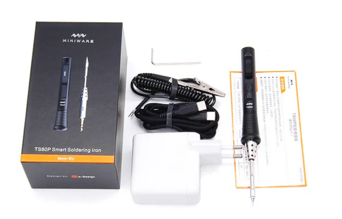 TS80P-more smart soldering iron PD2.0 power supply QC3.0 mini soldering station portable soldering iron