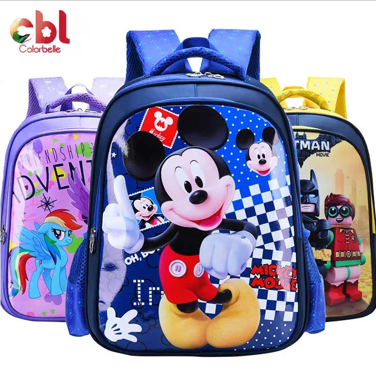 Wholesale new design eco-friendly student books bag girls boys child backpack kids school bag