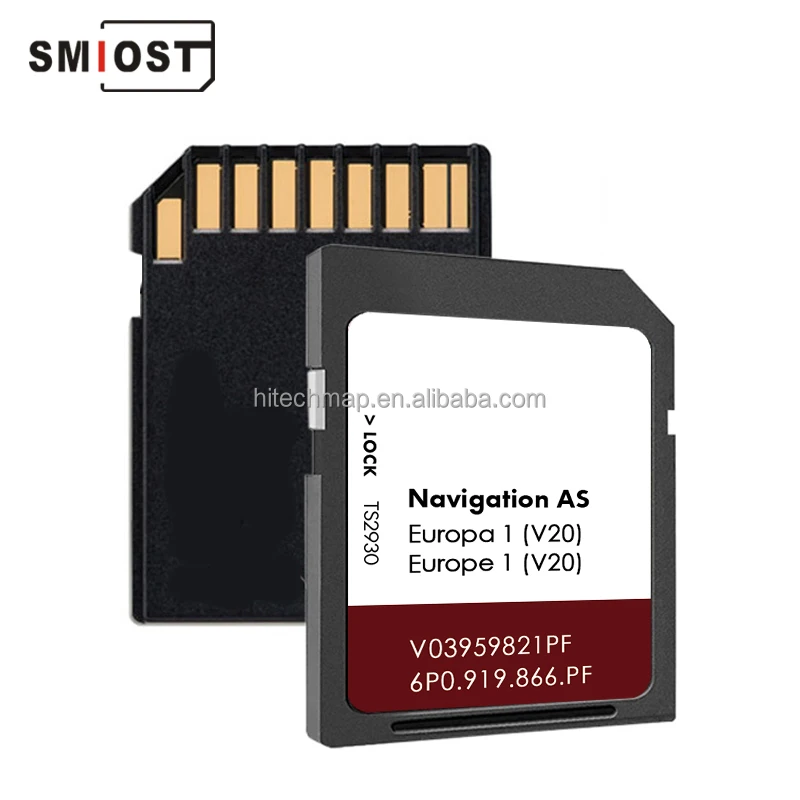 SMIOST Android Navigation CID Change Navi Map Car GPS Navigator Card Navig SD for Seat AS V20 Leon Arona
