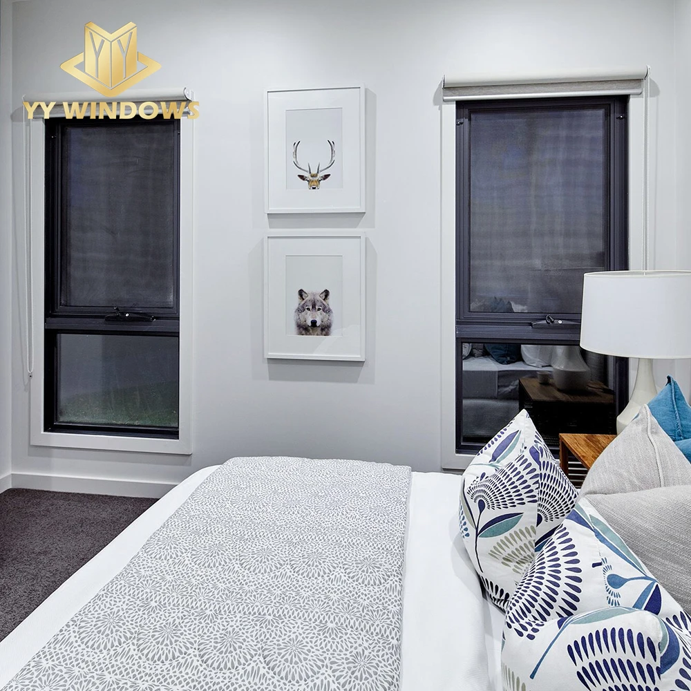 AS2047 Standard aluminum awning windows double awning window awning canopy for house