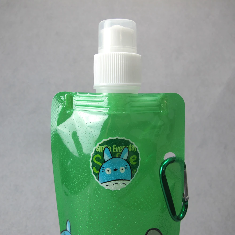 
Custom beverage packaging bag girls and boys drinking spout pouches print outdoor plastic spout bag for liquid 