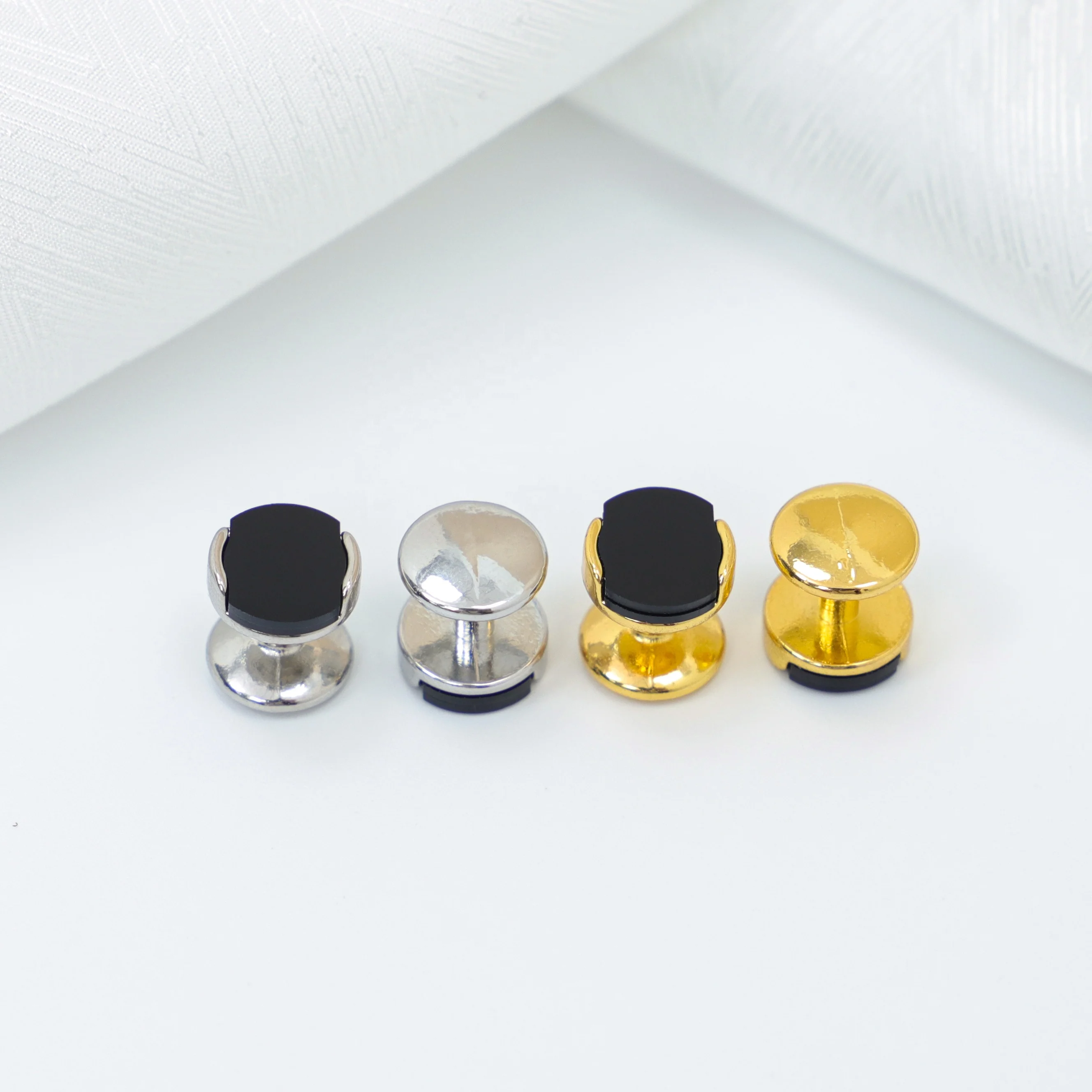 Wholesale Premium quality small cufflinks button for men cufflinks button for Muslim Arab Men decoration kids