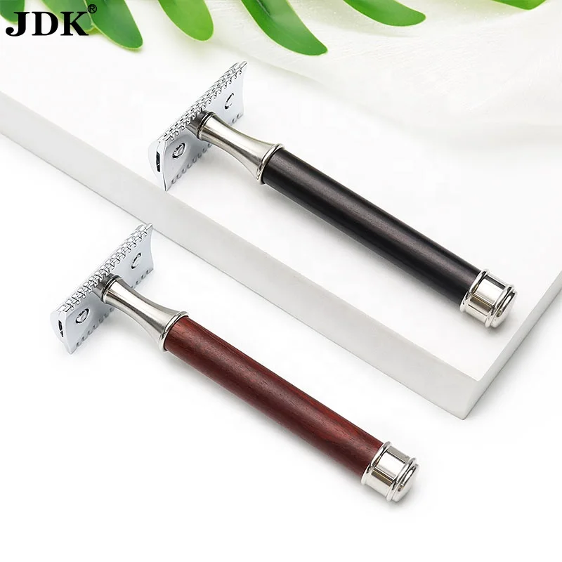Hot Selling  Wooden Safety Razor Double Edge Shaving Safety Razor
