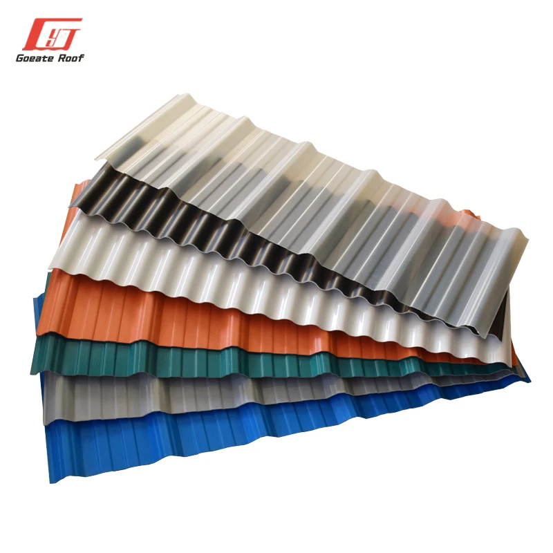 2.0mm Mexico roofing shingles easy build pvc corrugated pvc farm sheet