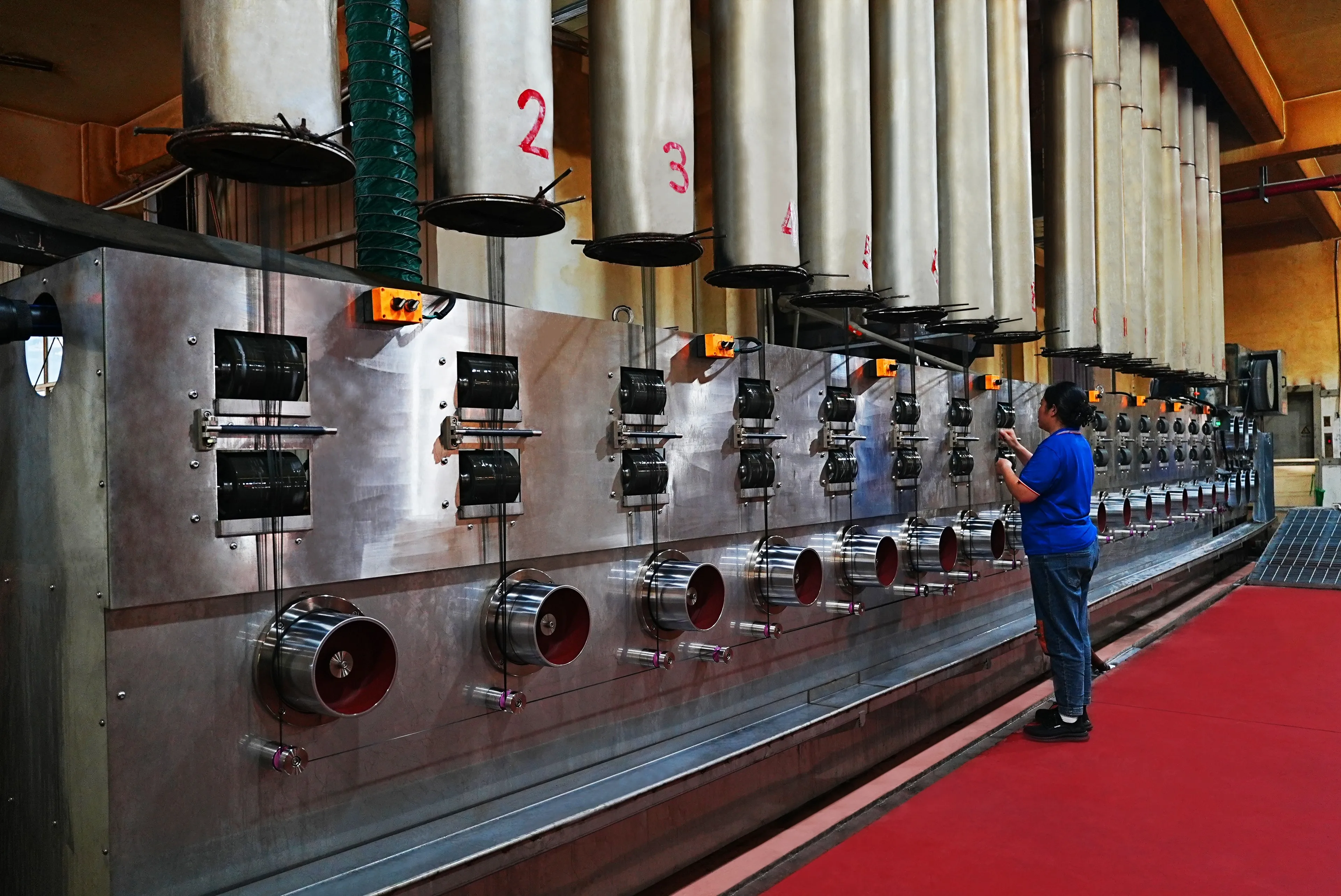 High Quality 1.5D 38mm Low Melt Recycled Polyester Staple Fiber Polypropylene Fiber for Geotextile Cloth