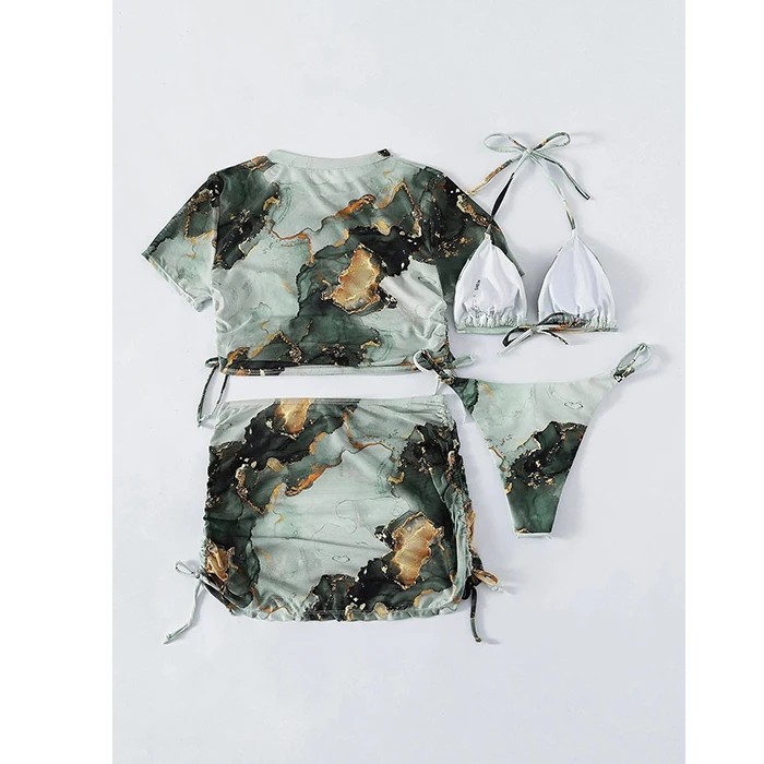 OEM women swimwear bikini two piece bikini swimwear women swimsuit mini micro hollow out one piece swimwear