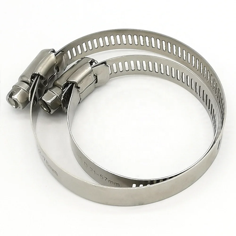 
Iron Galvanization 201 304 SS American hose clamp 1/2 inch band america hose clamp 