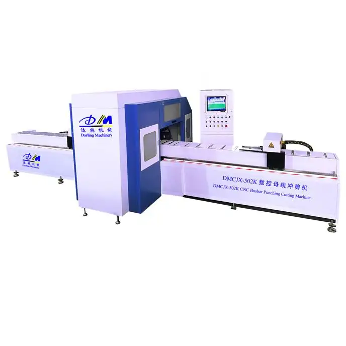 ISO9001 CE certificate professional manufacture high quality low price hydraulic DMNC-302K full CNC busbar processing machine