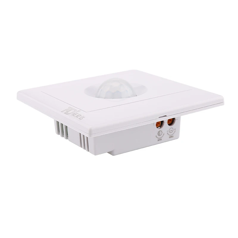 
DC24V Wall Mounted Human Body PIR Switch Sensor, Infrared Switch Motion Sensor LED Dimmer 