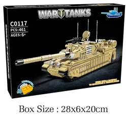 in stock Children toy brick Military Army Tanks  486 Pcs Building Block Sets DIY Educational Model Construction Toy