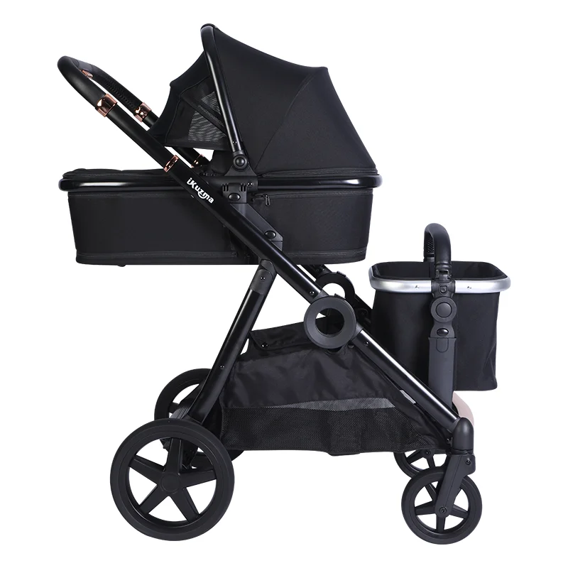 Ready To Ship Luxury All Wheel Suspension Newest Twin Stroller Double Seat Double Double Stroller For Kids And Babies And The Ea