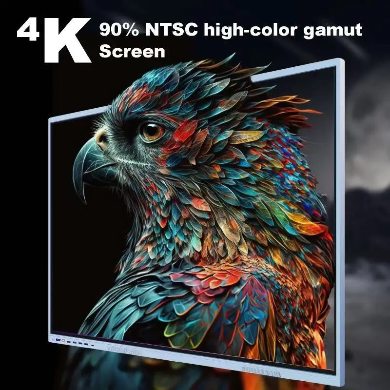 65inch Smart TV Android system Kiosk Totem media player wall mounted signage Lcd Monitor Display Screen