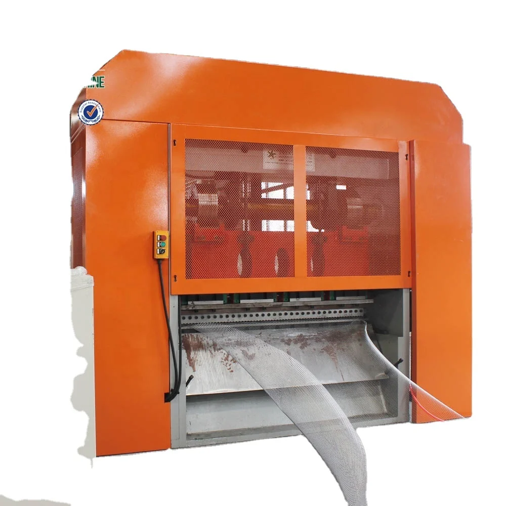 Coil in diamond mesh machine slitting line