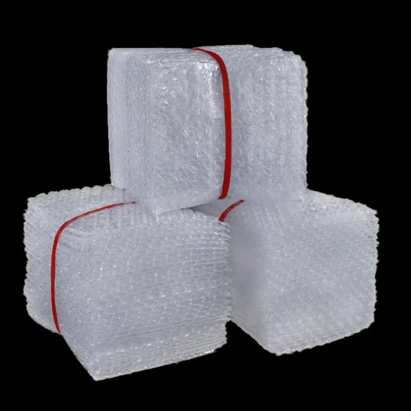 Shockproof Transparent 100% New Raw Material Air Bubble Film Bag for Packaging Natural wholesale customize