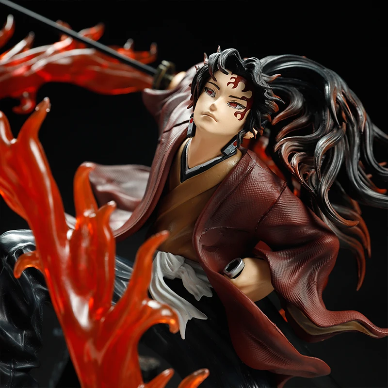 Коллекция 25 см фигурка «Убийец демонов» аниме GK Kokushibou Tsugikuni Yoriichi Action Kimetsu no Yaiba