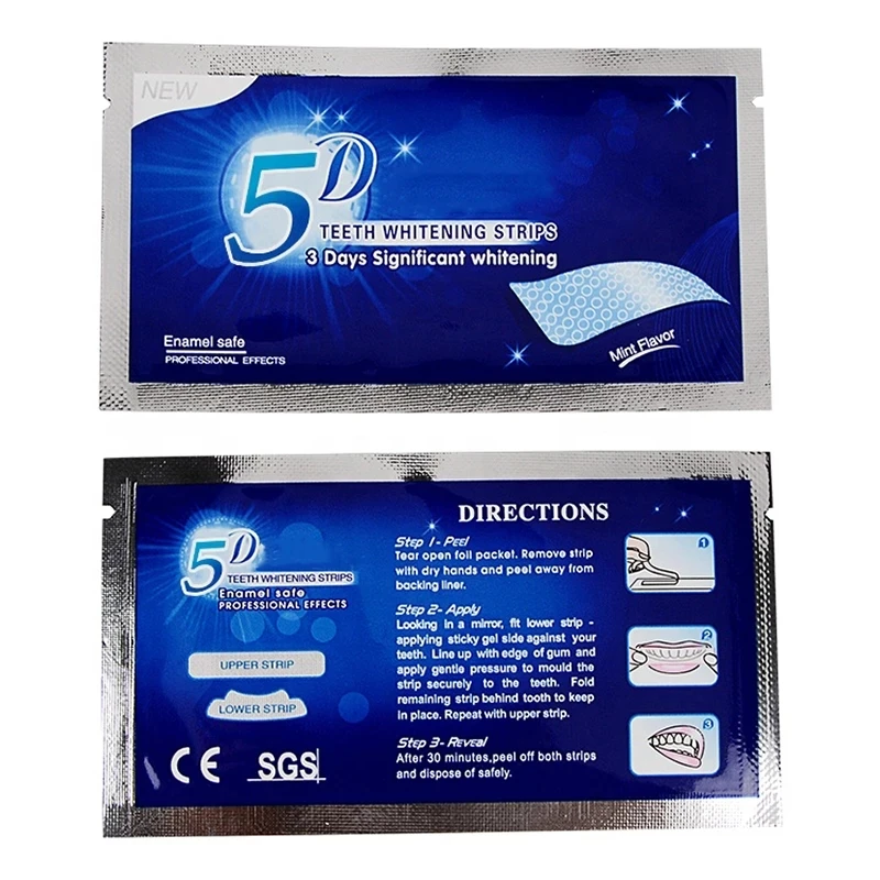 Hot Selling White Teeth Whitening Strips Suppliers With OEM Crest