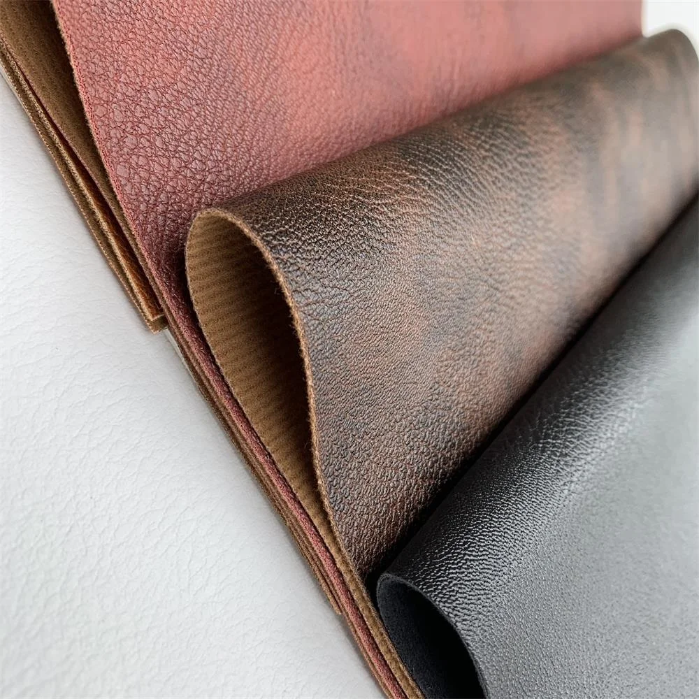 Роскошная новая стильная ткань из искусственной кожи для дивана мебели подложка полиэстера 1 20 мм