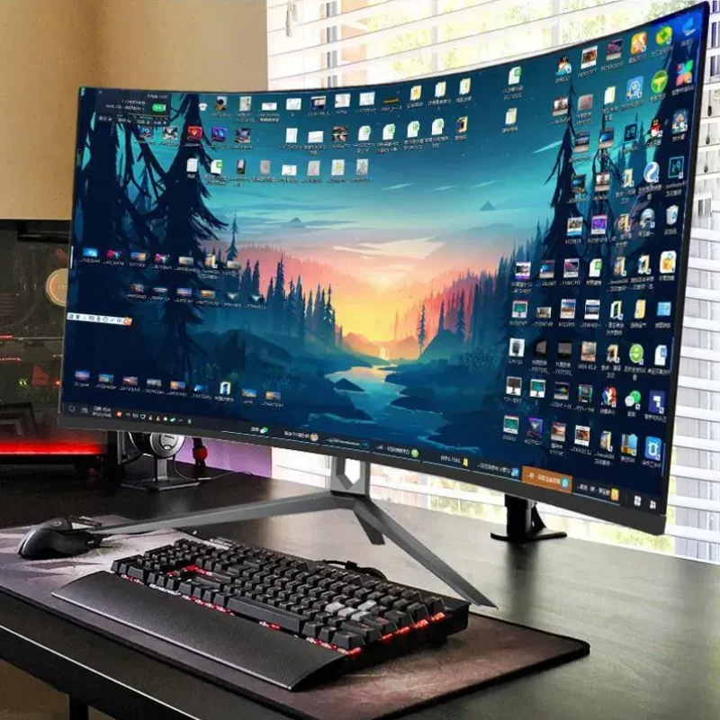 240hz Pc Display 34inch Curved Screen Monitor 4k Ultra Wide Curved Monitor Computer Gaming Pc Monitor
