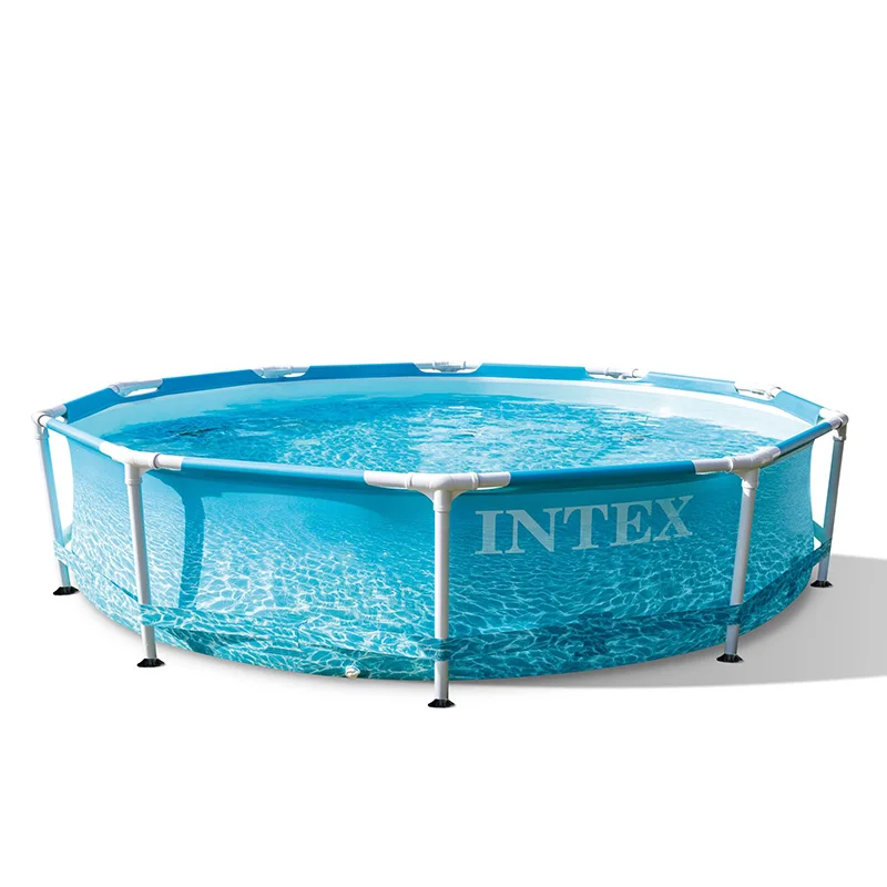INTEX 28200 10FT X 30IN METAL FRAME POOL Swimming Pool Swimming Outdoor