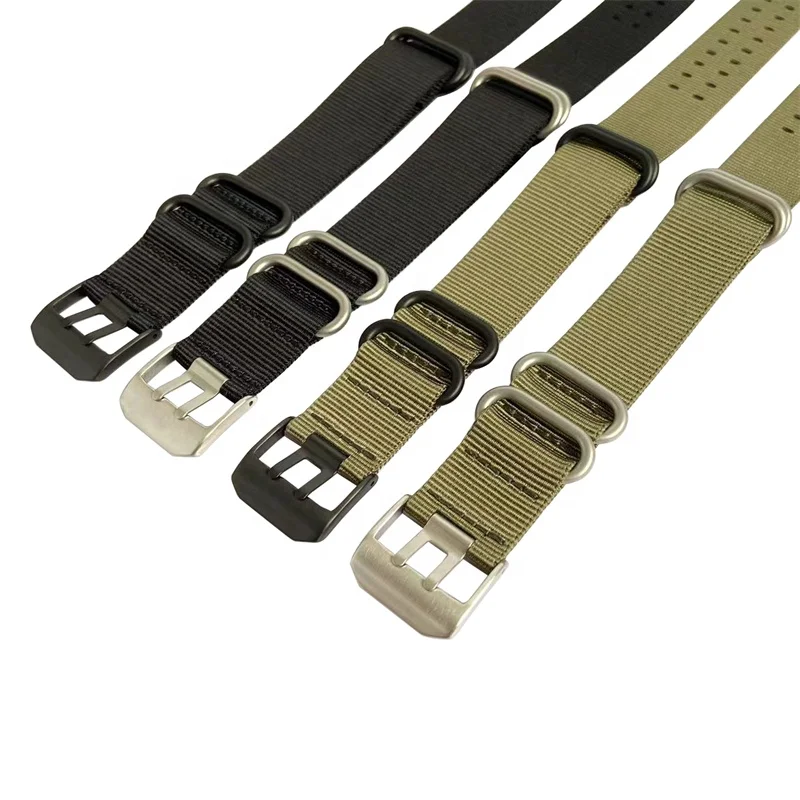 High-quality Custom 22 23mm Nylon Watch Strap Band Manufacture Wholesale for LUX