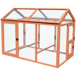 Wholesale Wooden Chicken Coop Cage Large Hen House easy clean outdoor Pet Cage