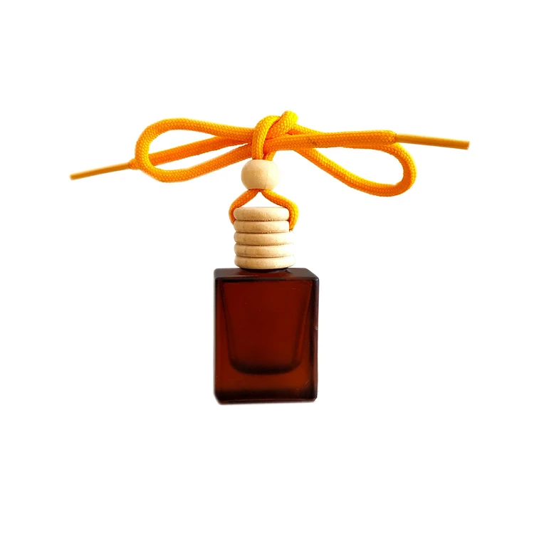 Car Air Freshener Hanging Glass Bottle for Essential Oils Car Perfume Bottle Crystal Car-styling Auto Perfume Bottle Pendant