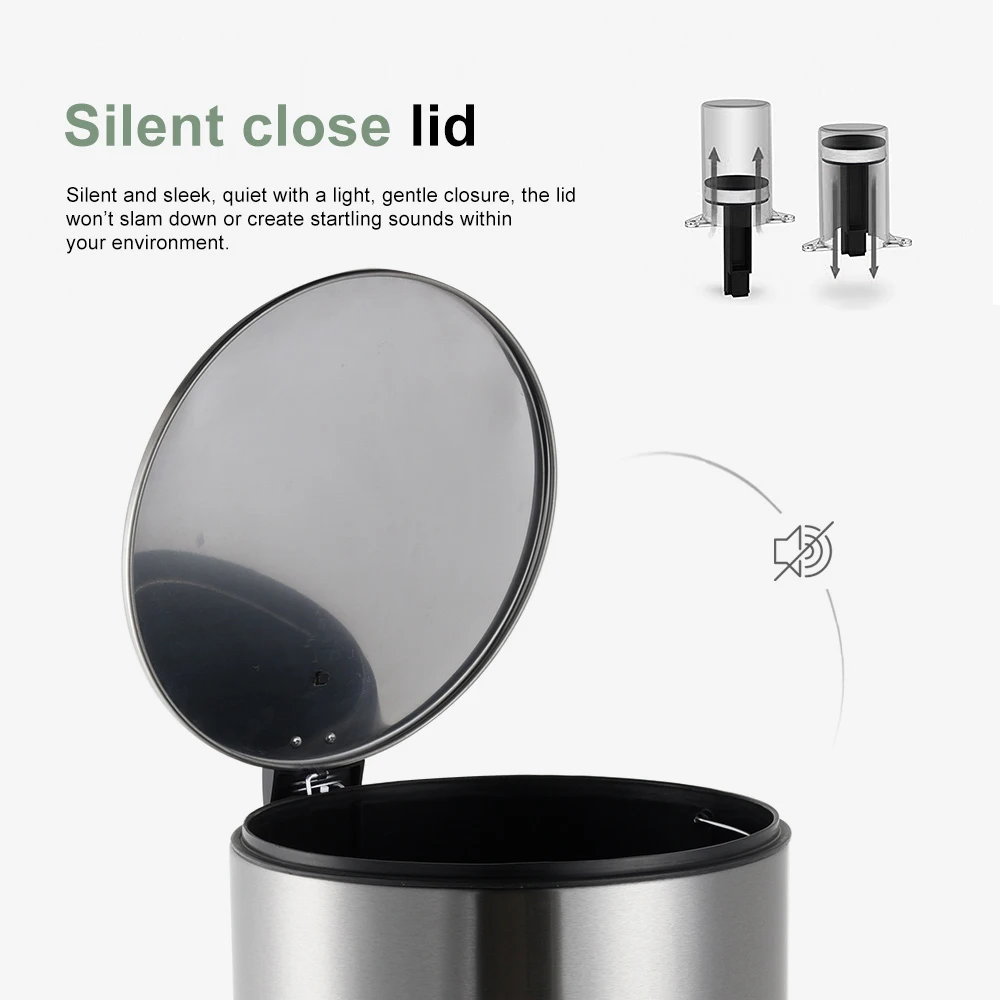 Modern Design Nordic Style Round Shape Cheap competitive price Trash Can