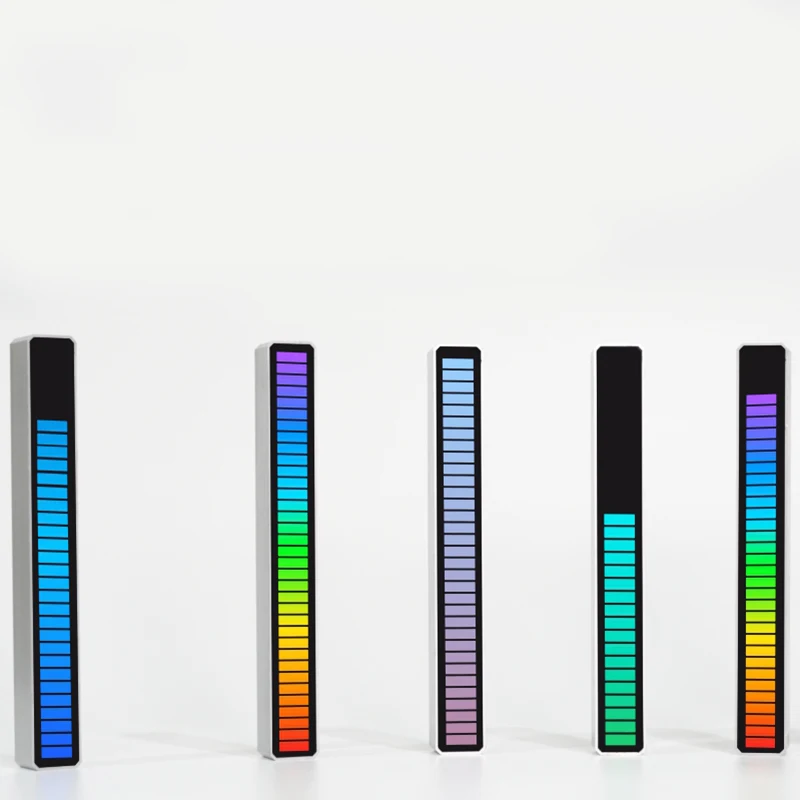 
New Sound Control Light Ambient Light with 32 LED 18 Colors Voice-Activated Pickup music Rhythm Lights 