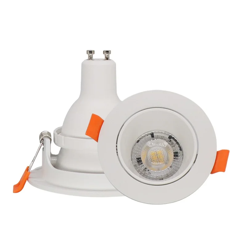 New Design 5W MR16 GU10  Mini Smart Anti Glare Ceiling  Surface Trimless COB Recessed LED Light Downlights
