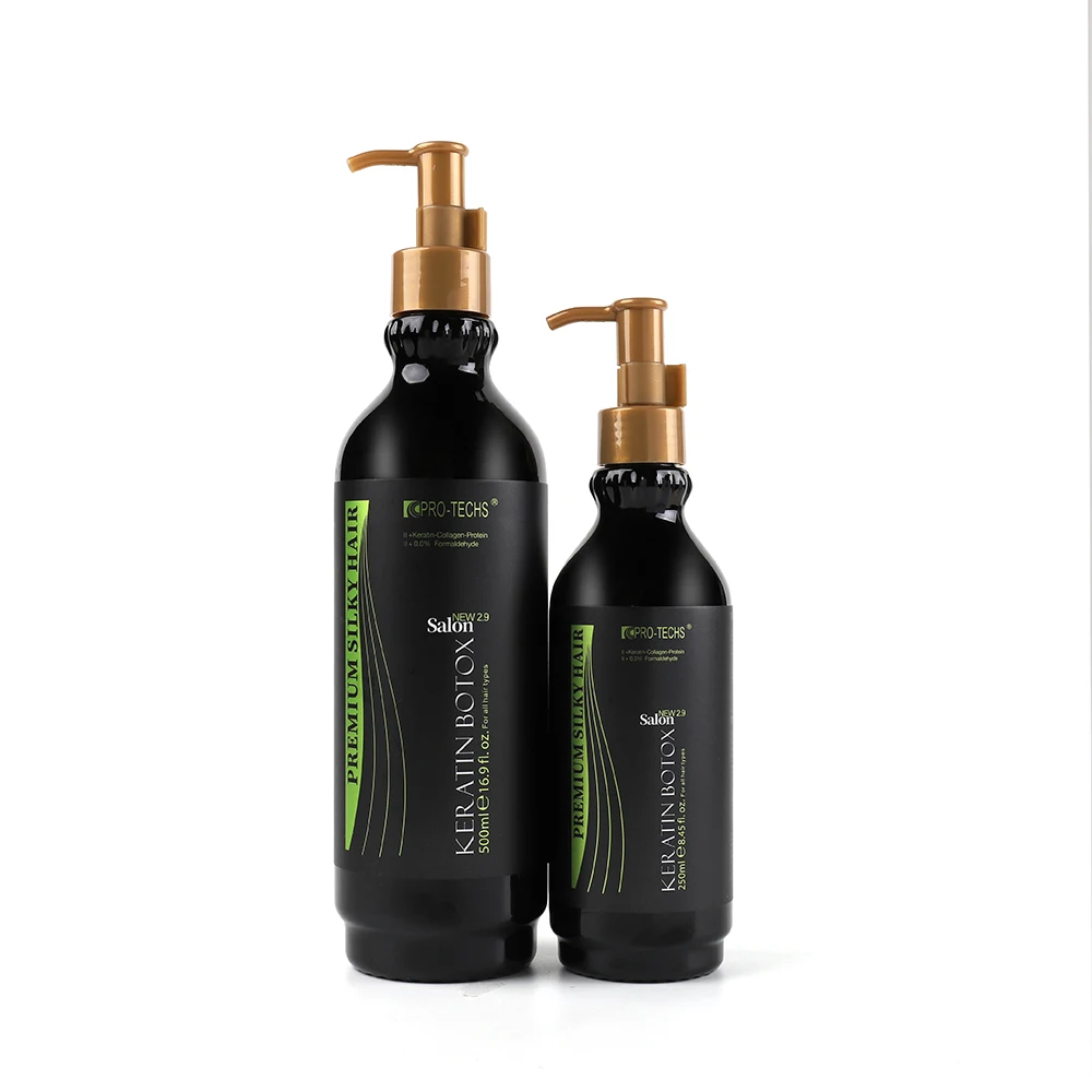 Salon green brazilian keratin zero formaldehyde bottox hair straightening cream brazilian keratin hair treatment