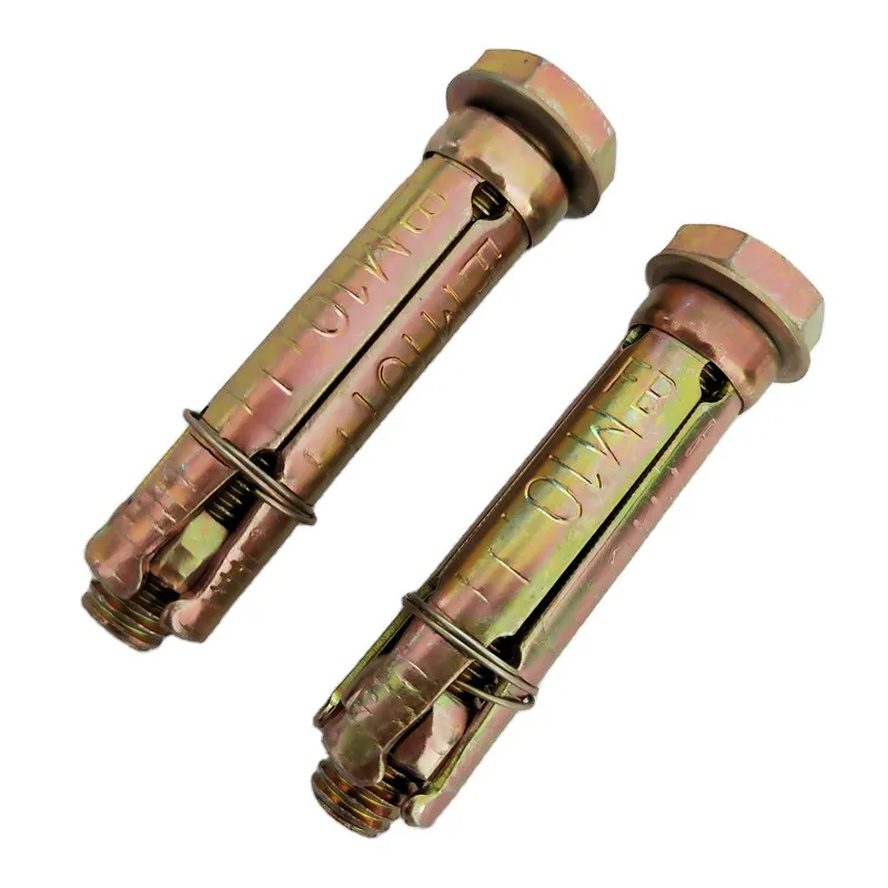 Углеродистая сталь желтый оцинкованный расширительный щит анкерный болт для бетонной стены