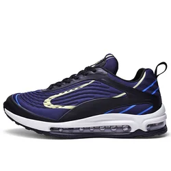 ODM OEM wholesale plus size elastic cloth upper air cushion sneakers for men sports shoes for men tennis shoes