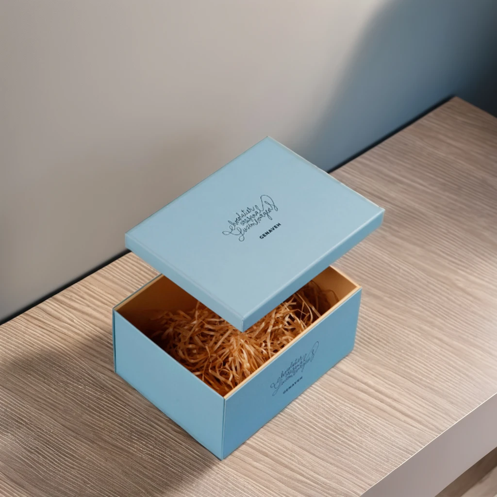 Personalized Rectangular Folding Cardboard Hair Bundle Packaging Box Silk Ribbon Closure Shipping Gift Giving Enhanced Magnets