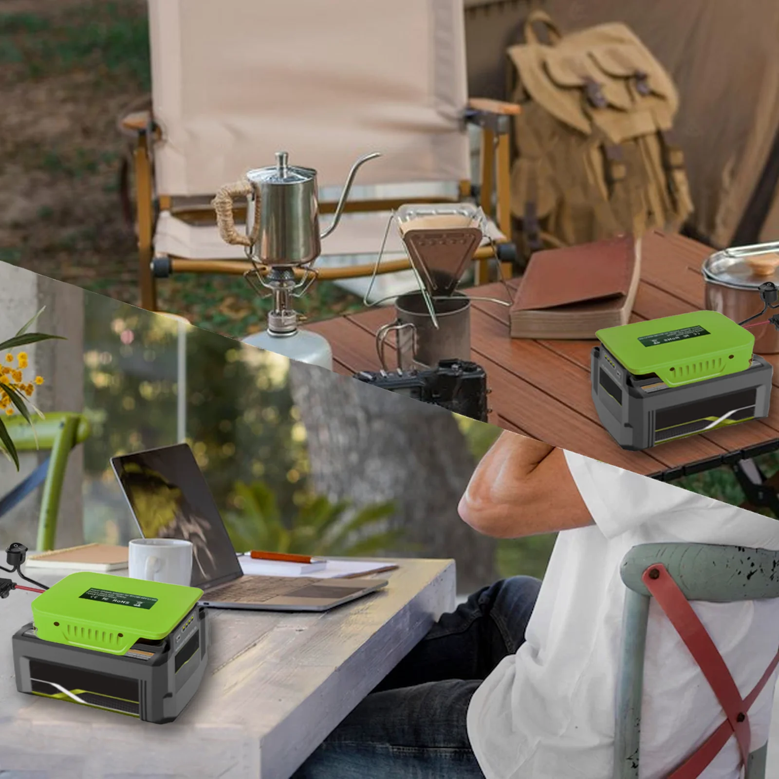 URUN Hot sale Compatible for RY OBI 40V lithium battery with insurance manual  DIY Power Wheels connect Adapter