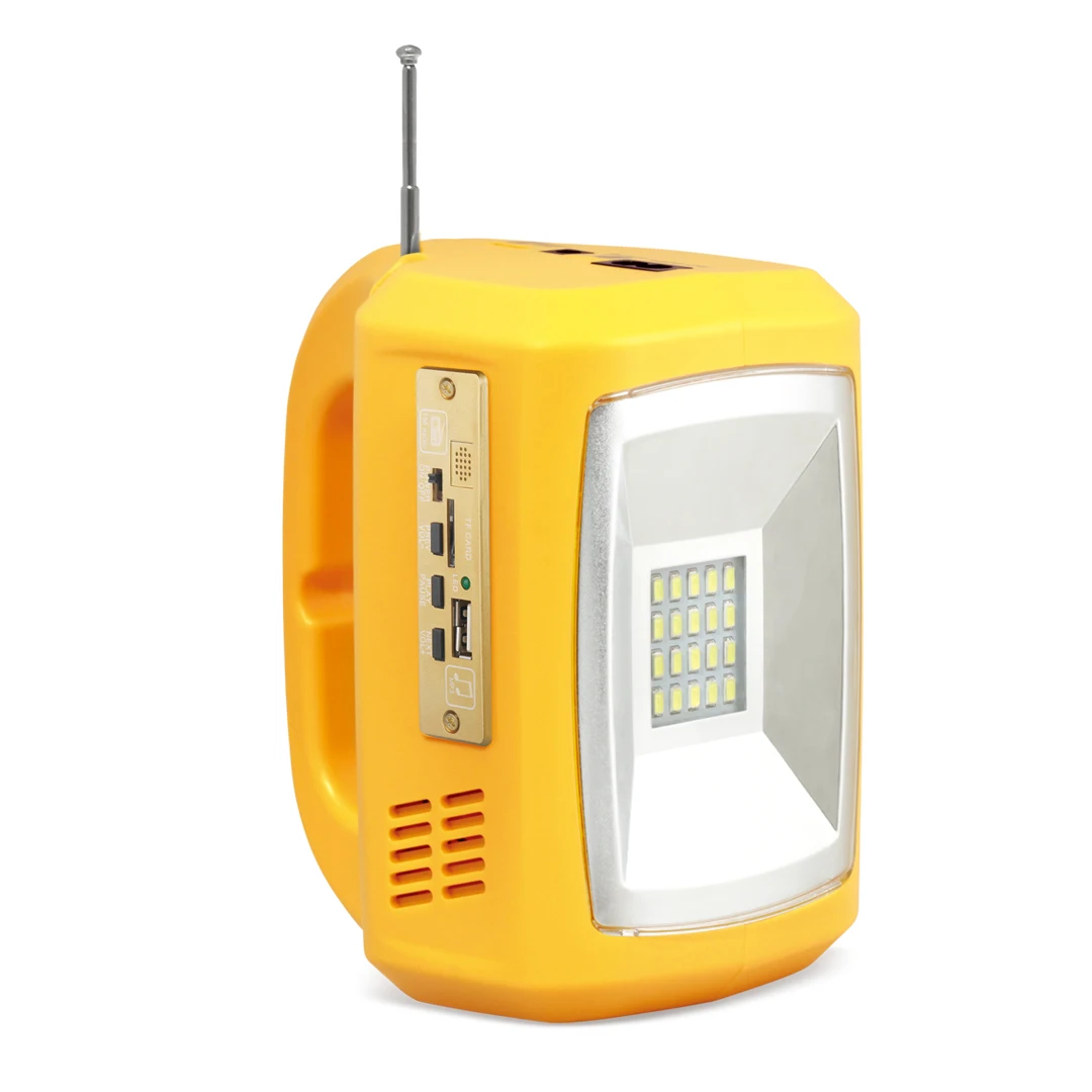 Multifunctional solar rechargeable smd emergency light searching light