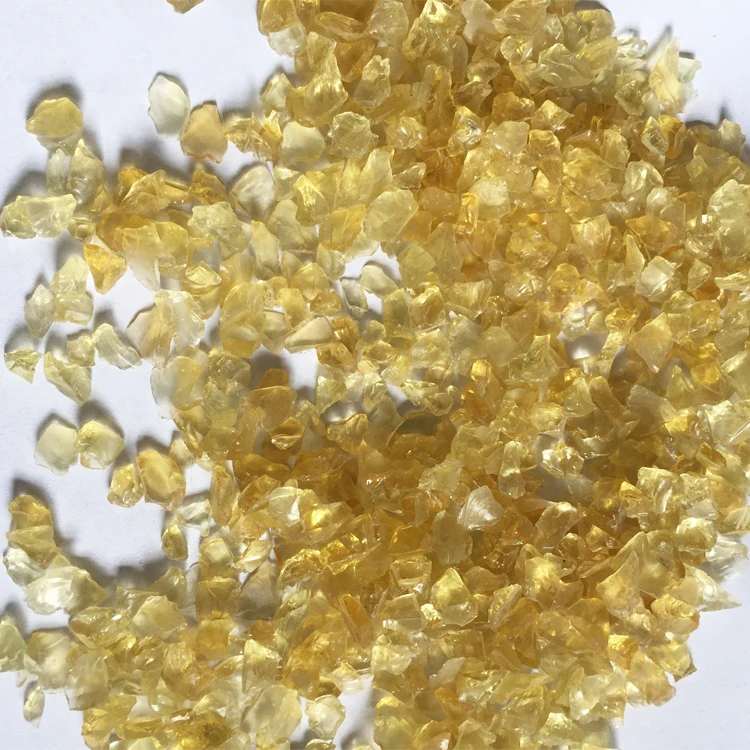 Colored Glass Chips Blue Glass Gravel For Landscaping