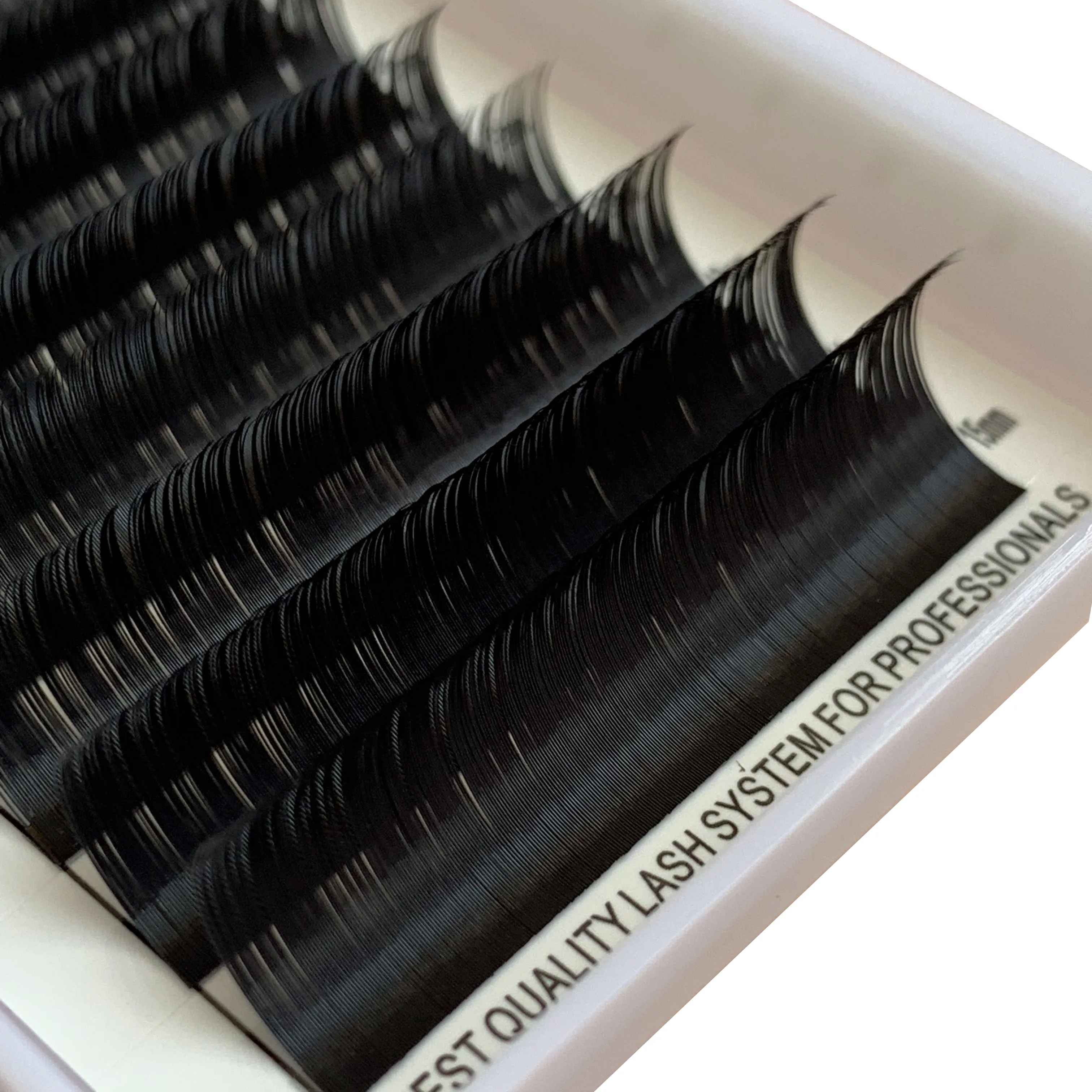 UNIQUE LASHES private label 0.10 0.15 0.20 J B C CC D DD curl silk mink false eyelash extensions