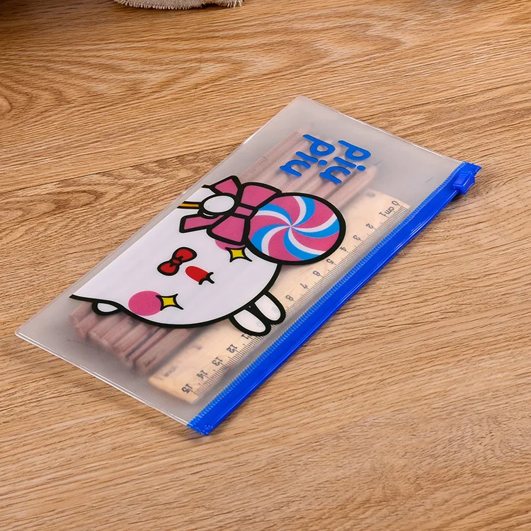 High Quality Biodegradable Custom LOGO Frosted PVC Zipper Bag for Swimwear Bikini Cosmetic Packaging Plastic Zip Lock Pouch