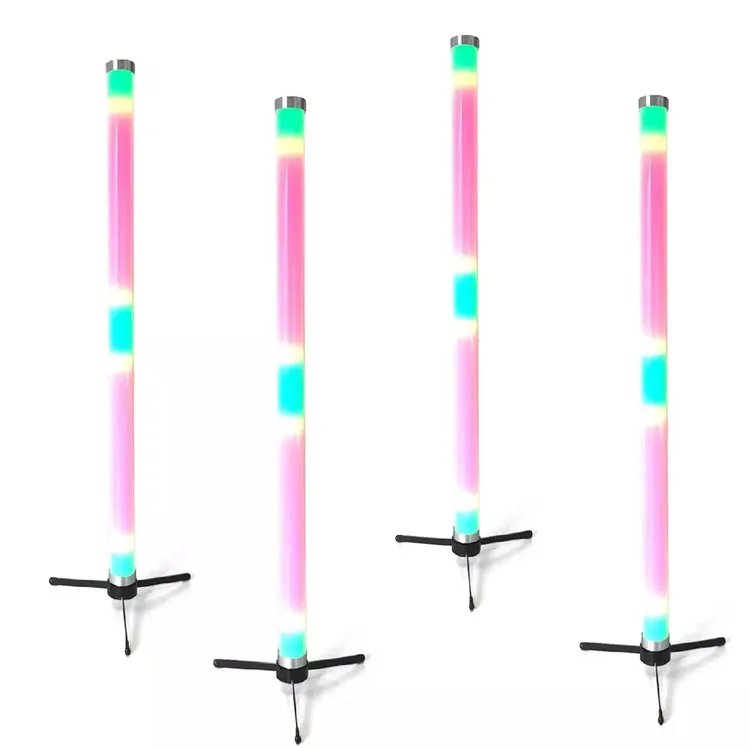 1 M Waterproof IP65 Battery Powered Wireless DMX 128pcs * 0.25 W RGBW Pixel Tube Light With Dimmer