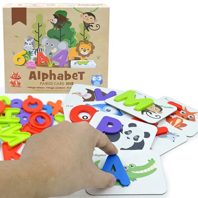 Алфавит буквы цифры игра для раннего обучения пазл развивающие игрушки