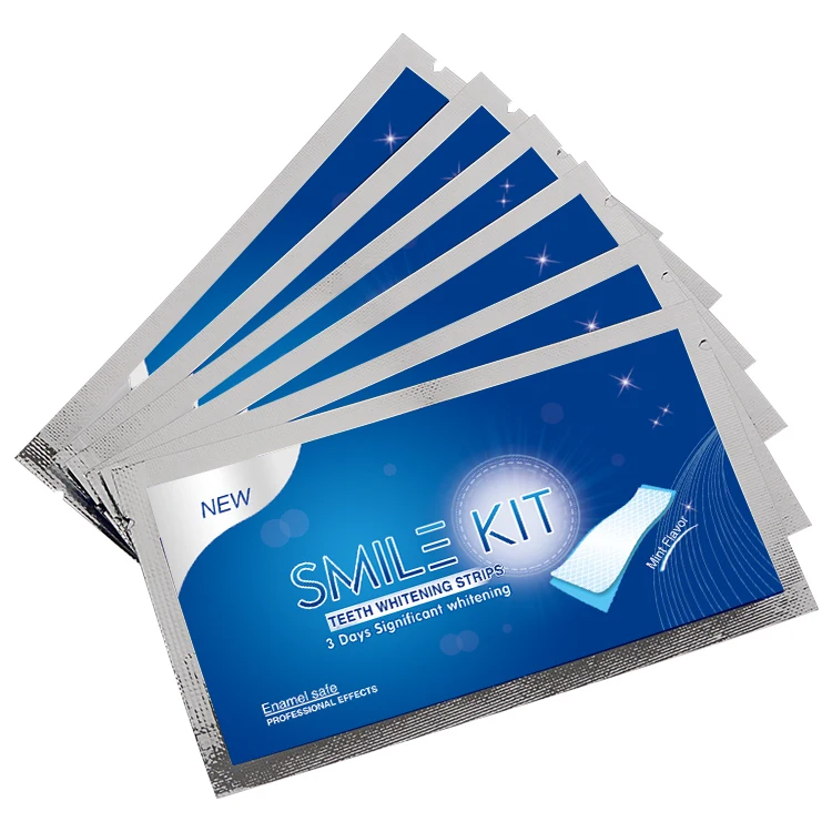 Wholesale Teeth Whitening Effective Coconut Oil Advanced Residue Free Teeth Whitening Strips