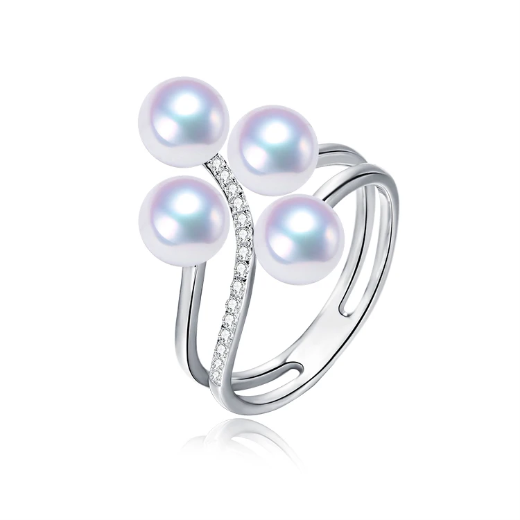 Simple style  jewelry 925 sterling silver trendy  rings  mounting  classical  eternity  fashionable   women
