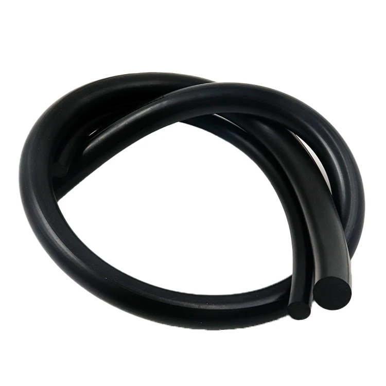 Different Thickness Nbr Fkm Rubber O Ring Cord Strip Seal Epdm Silicone Rubber Cord Solid Round Square Rubber O Ring Cord