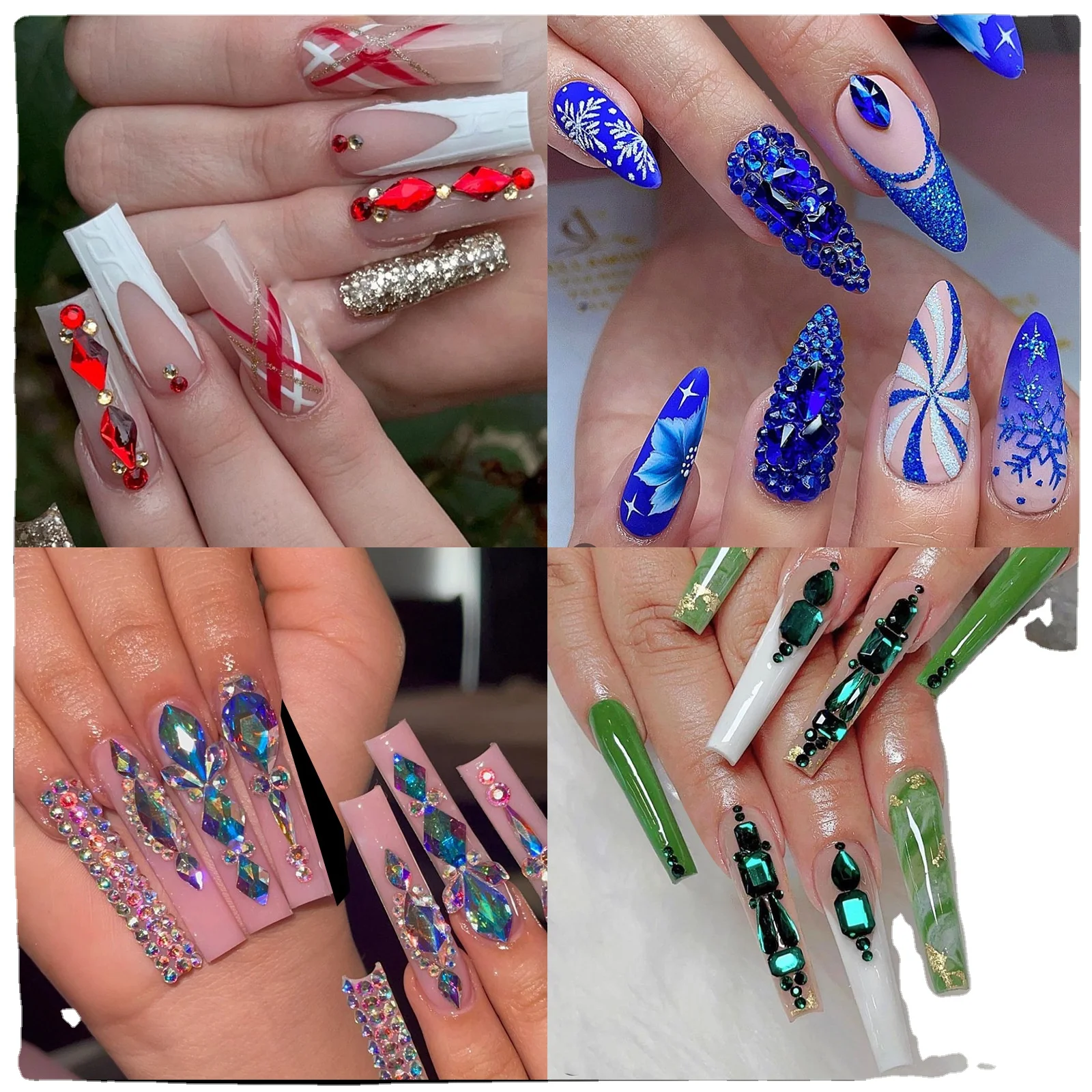 Набор страз для ногтей