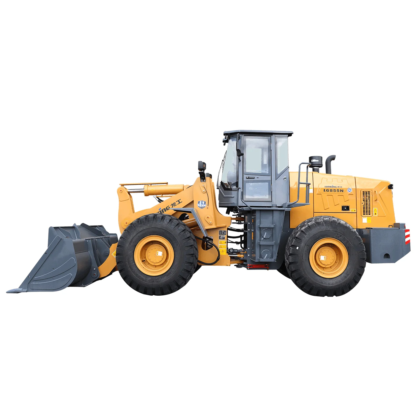 Top pick Chinese brand Lonking Wheel loader LG855N EPA engine New loader LG855 Local after sale service Shanghai